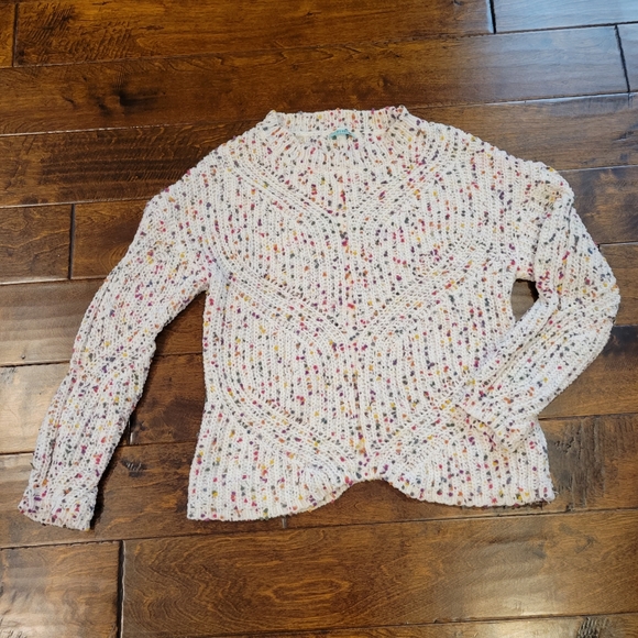 P.S.Kate Sweaters - NWOT P.S.Kate Confetti Loose Knit Sweater Size S/M